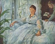 Edouard Manet Beim Lesen France oil painting artist